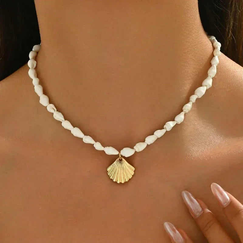 🌊 Collier Coquillage "Estrella" – LITORÉA