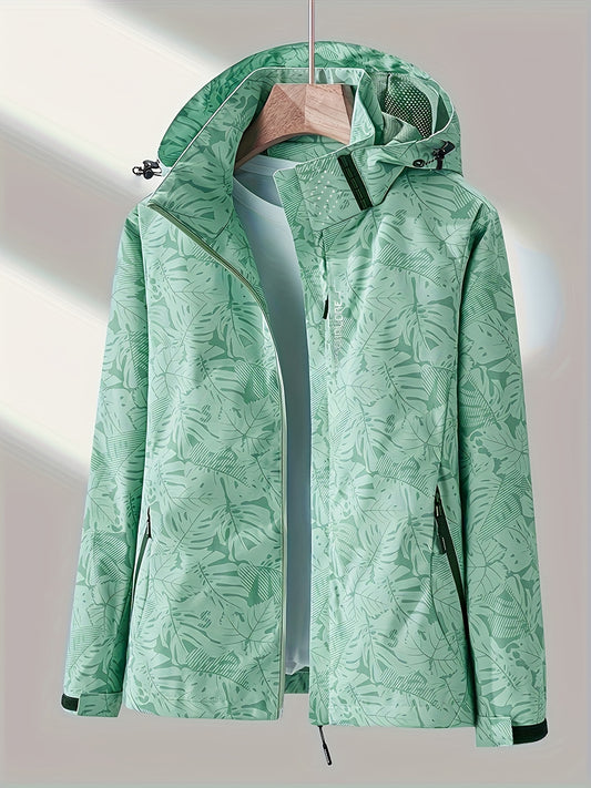 Veste Imperméable Feuillage™ – Légère, Respirante & Élégante