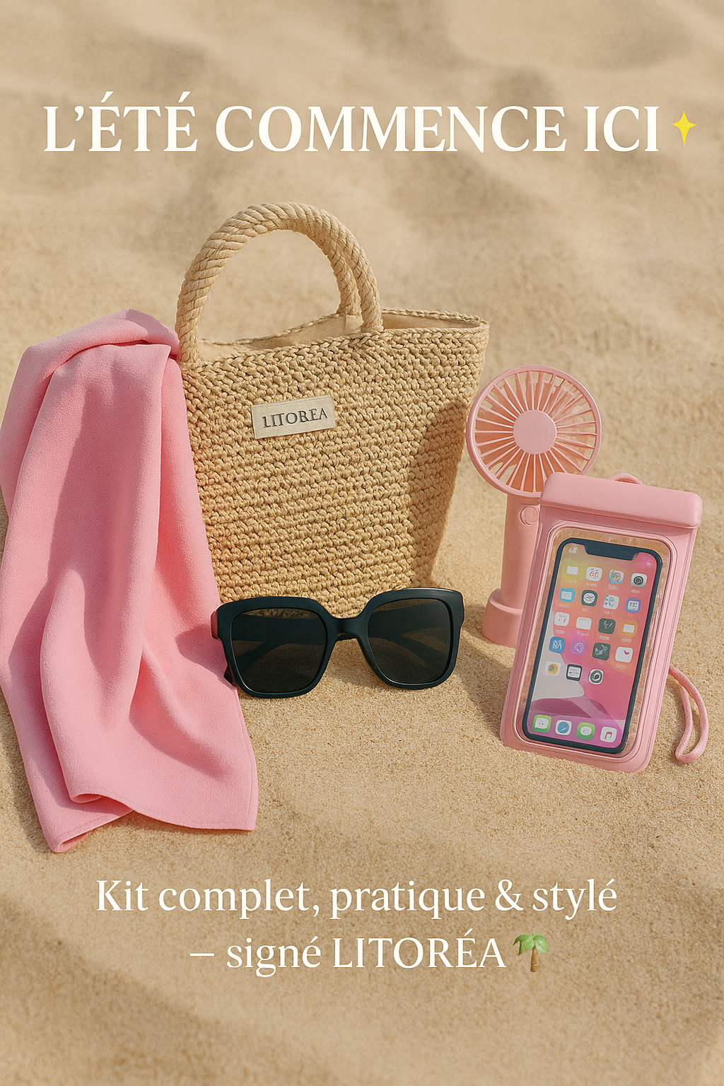 🌸LITORÉA – Summer Essentials Kit Femme (Édition Limitée)