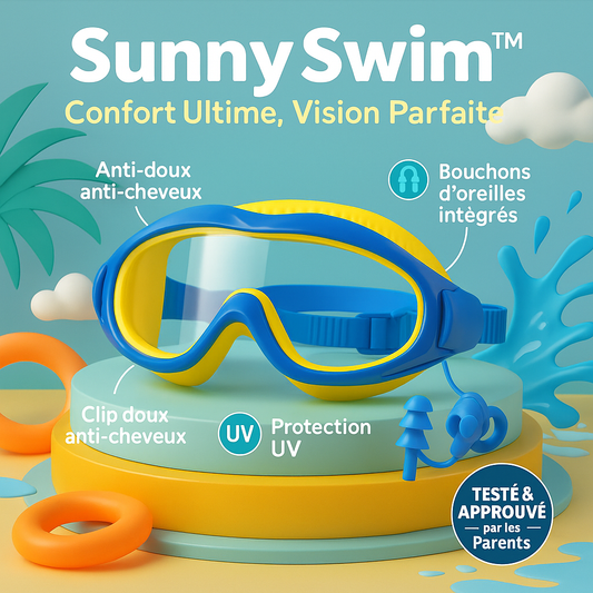 🏊♂️SunnySwim™ – Lunettes de piscine anti-buée