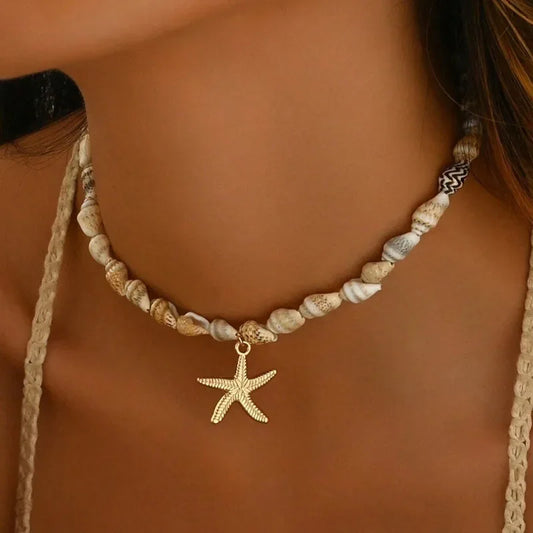 🌊 Collier Coquillage "Estrella" – LITORÉA