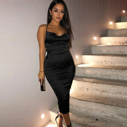 💗 Robe Satinée "Ariela" – LITORÉA