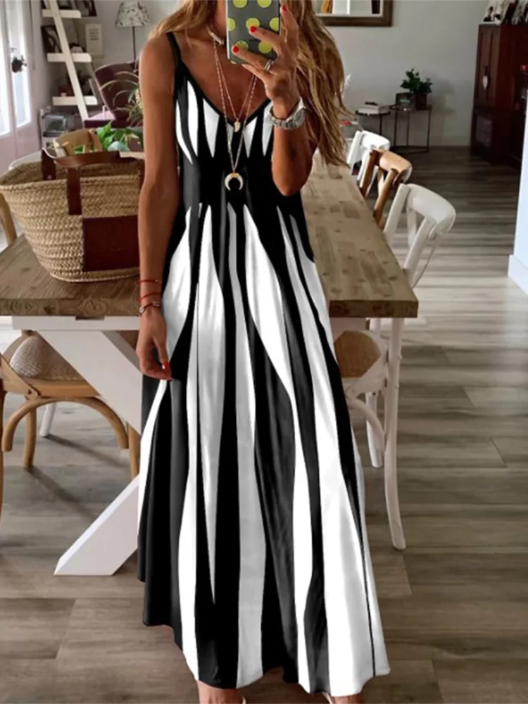 🌞 Robe Longue Fluide "Calista" – LITORÉA