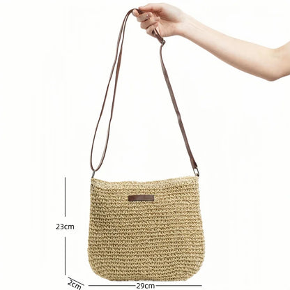 🌿 Sac Raphia Bohème "Soléna" – LITORÉA