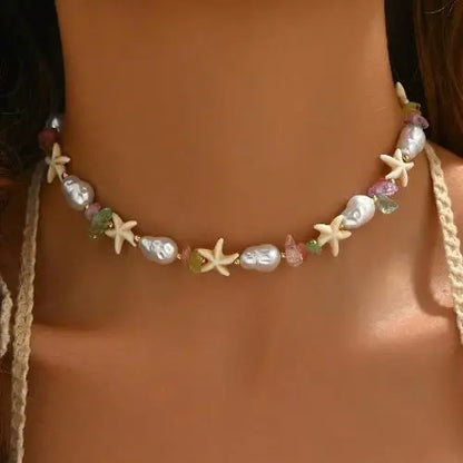 🌊 Collier Coquillage "Estrella" – LITORÉA