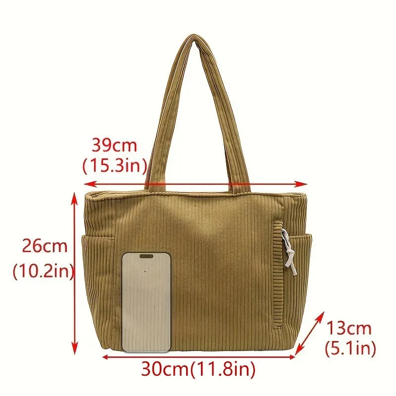 👉 Le Softie™ – Sac côtelé tout-confort