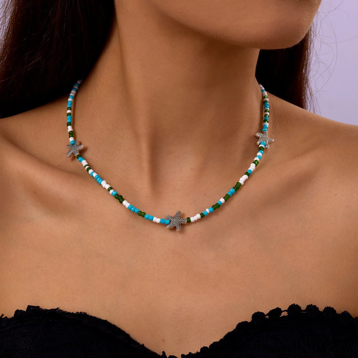 🌊 Collier Coquillage "Estrella" – LITORÉA