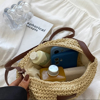 🌿 Sac Raphia Bohème "Soléna" – LITORÉA