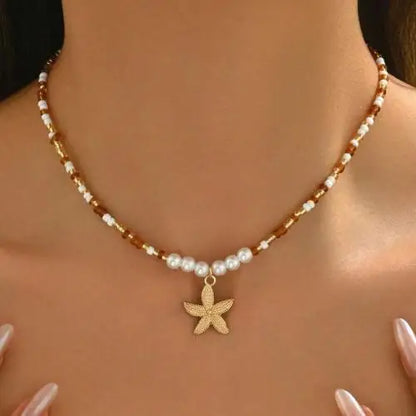 🌊 Collier Coquillage "Estrella" – LITORÉA
