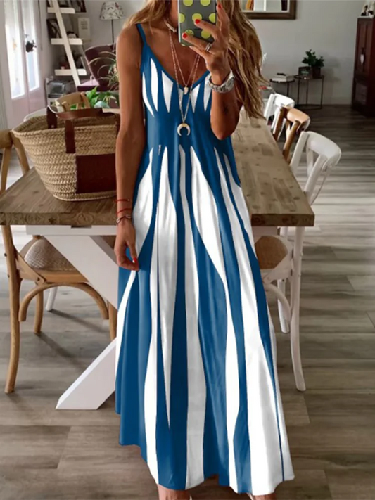 🌞 Robe Longue Fluide "Calista" – LITORÉA