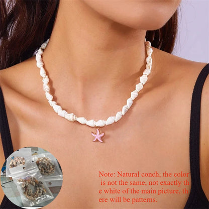 🌊 Collier Coquillage "Estrella" – LITORÉA